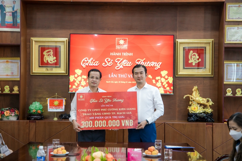 Kiên Giang: chia sẻ yêu thương với người dân có hoàn cảnh khó khăn dịp Tết Nguyên đán (23/01/2022)